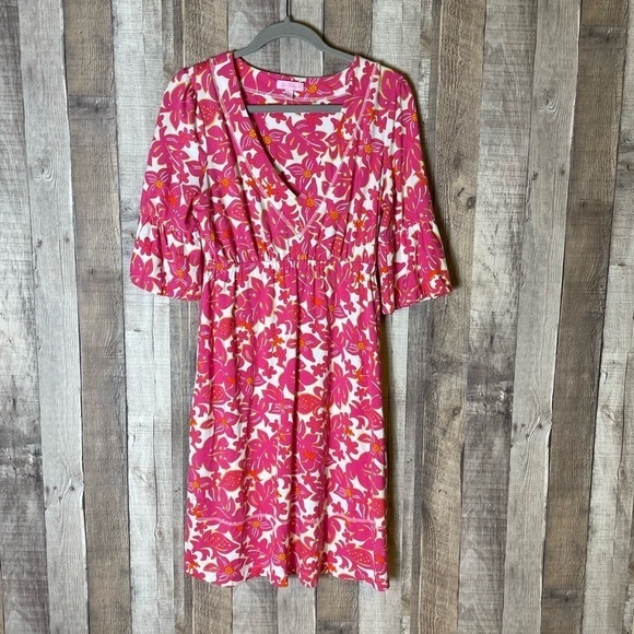 Lilly Pulitzer Floral and Gecko Print Dress - Picture 1 of 7